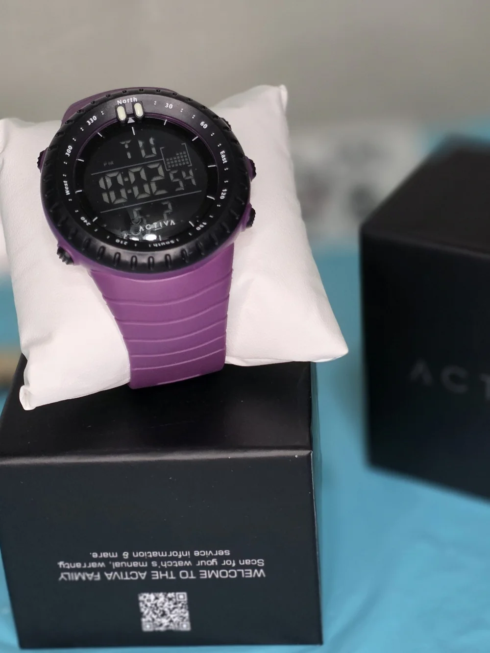 Ativa Men's Digital Sport Watch - Purple